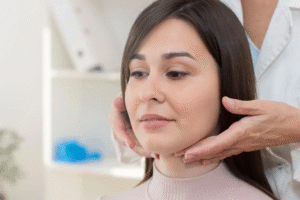 Physical therapy for jaw pain, often related to temporomandibular joint disorder (TMD) or TMJ dysfunction, focuses on addressing pain, restoring movement, and improving function of the jaw joint and surrounding muscles. 